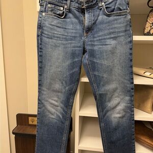 rag & bone Women's Blue Boyfriend Jeans